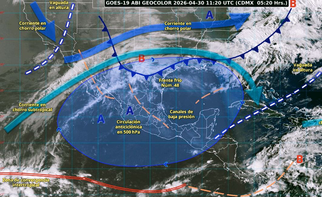 Persistirá ambiente caluroso en BCS; Mulegé con ligera probabilidad de lluvia